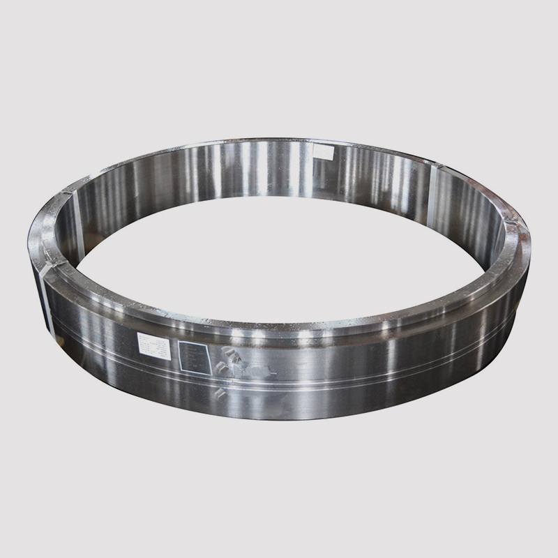 Gesmede stalen ringen