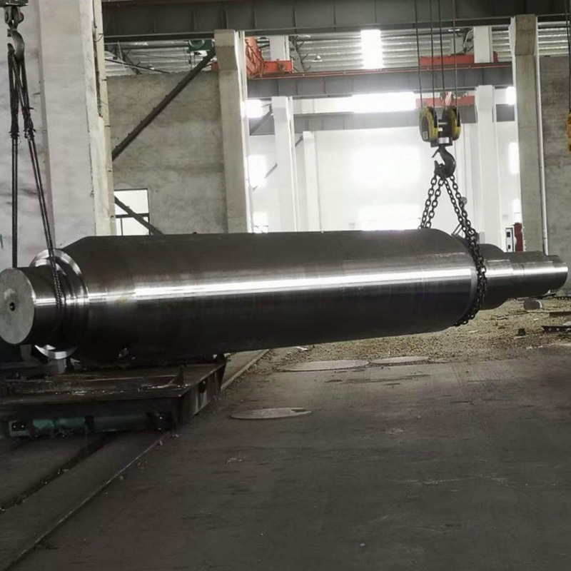 S355JR/SAE4140 Heet gesmeed, helder oppervlakafwerking stalen turbinerotoras