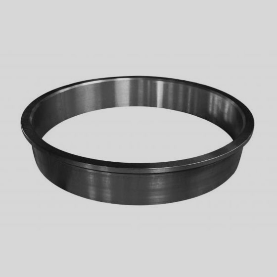 Gesmede stalen ringen
