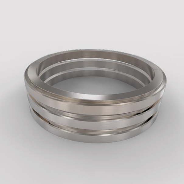 Gesmede stalen ringen